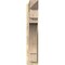 Ekena Millwork Merced Arts & Crafts Rough Sawn Outlooker, Douglas Fir, 6"W x 26"D x 32"H OUT06X26X32MRC03RDF - alternate 3